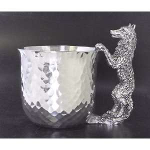  Wolf Pewter Cup