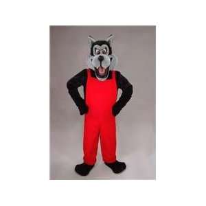  Mask U.S. Big Bad Wolf Mascot Costume Toys & Games