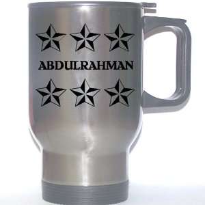  Personal Name Gift   ABDULRAHMAN Stainless Steel Mug 