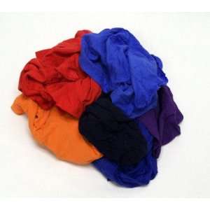  Colored Tshirt Wiping Cloths 50 Lb Box