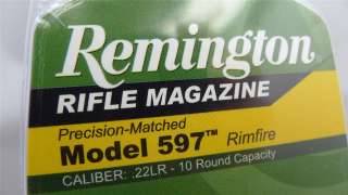 Remington 597 .22LR 22 Long Rifle Rifle Gun Mag Clip 10rd Magazine 