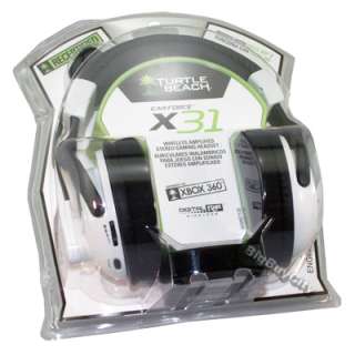   Sealed Ear Force X31 Digital RF Wireless Game Audio + Xbox Live Chat