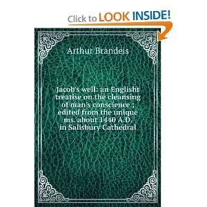   Treatise on the Cleansing of Mans Conscience Arthur Brandeis Books