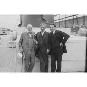 early 1900s photo Nathan Straus and L.D. Brandeis & Rabbi Wise  