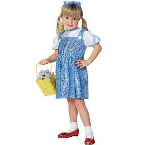  Wiz Of Oz Lil Dorothy Costume Toddler 2T 4T Kids Halloween 2011 