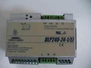 Lambda DLP240 24 1/EJ HFP Power Supply 3CY 632CA0 0063W  