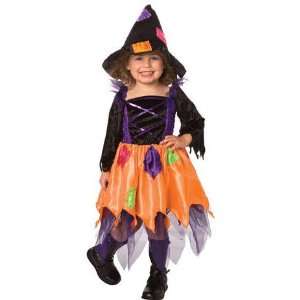  Patchwork Witch Costume Toddler Girl   Toddler 2 4T Toys 