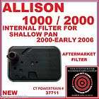 FILTER SHALLOW PAN ALLISON 1000 / 2000 GMC 2500HD