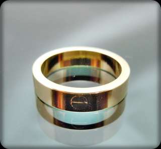 Designer Inspired Gold GP Ring 3sizes ( 51/2,81/4,10)  
