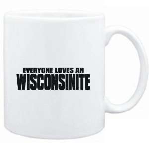  White  EVERYONE LOVES Wisconsinite  Usa States