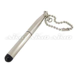   Retractable Metal Stylus Pen Silver Recommended For Apple iPod Touch