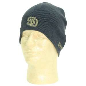  San Diego Padres Fashion Winter Knit Beanie   Muted Navy 