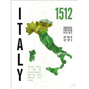  GreenBox Art A Toast to Italy Wall Art 18x24