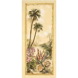  Colonial Palm I by Brodhead. Size 12 inches width by 36 