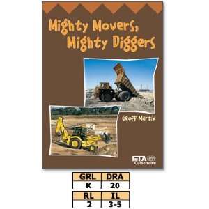  Scooters Mighty Movers, Mighty Diggers 6 Pack Toys 