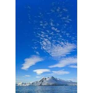 Coastal Mountains on the Southern Ocean   Peel and Stick Wall Decal by 