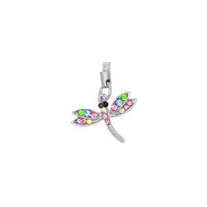  Dragonfly (Muti Color) Cellphone Charm CH109CL for Nextel 