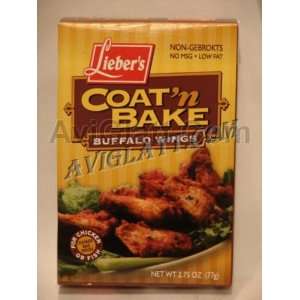 Liebers Coat n Bake Buffalo Wings 2.75 Grocery & Gourmet Food