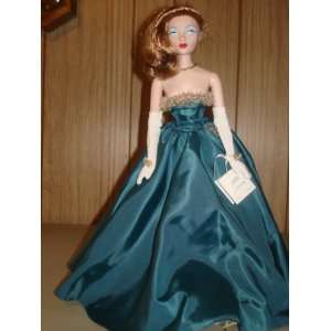  Porcelain Doll Teal Green Gown 