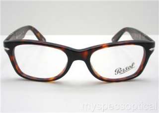 Persol 2975 V 24 53 Havana 100% Authentic New Eyeglass Made In Italy 