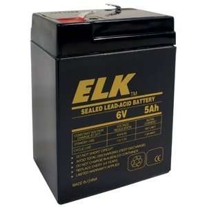    ELK ELK 0650 Sealed Lead Acid Battery 6V 5AH