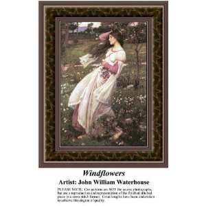  Windflowers, Cross Stitch Pattern PDF  Available 