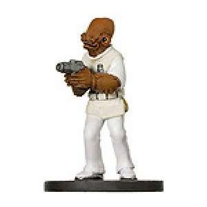    Star Wars Miniatures Admiral Ackbar # 43   Universe Toys & Games