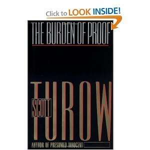  Burden of Proof Scott Turow Books