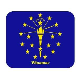  US State Flag   Winamac, Indiana (IN) Mouse Pad 