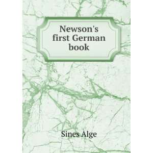  Newsons first German book, Sines Hamburger, Sophie 