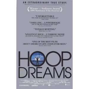  Hoop Dreams Original One Sheet Movie Poster 26 3/4 X 39 3 