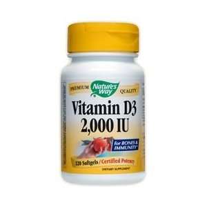  Vitamin D 3 2000 IU120 Sg