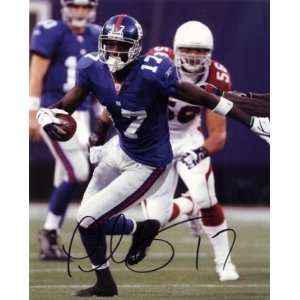  Plaxico Burress New York Giants Autographed / Signed 8 x10 