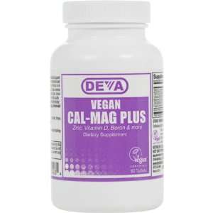  DEVA Vegan Vitamins Calcium Magnesium Plus Tabs Health 