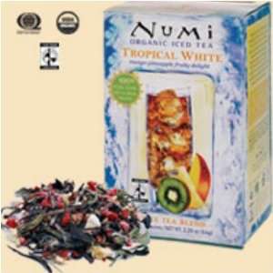  Iced Tea Organic White Tropical (4 pouches) 5 Bags Health 