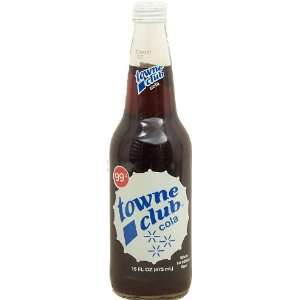 towne club cola soda, 16 fl. oz., glass bottle  Grocery 