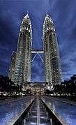 The Petronas Twin Towers .