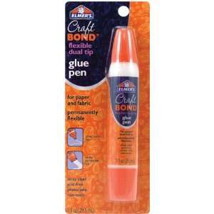  Elmers Flexible Dual Tip Glue Pen 1/Pkg 1 Ounce 