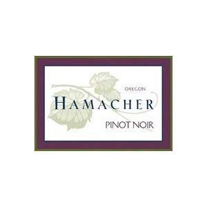  Hamacher Pinot Noir Willamette Valley 2008 375ML Grocery 