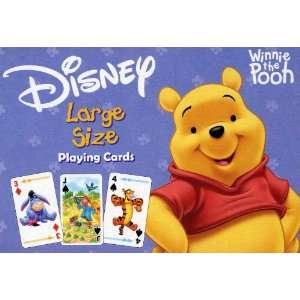 Disney Winnie the Pooh Large Size Playing Cards, Deck of 54  