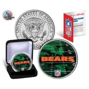  Chicago Bears NFL JFK Half Dollar Coin 