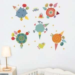  Piccolo Planets Wall Sticker