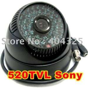  1/3 520tvl sony ir ccd color cctv security dome camera 