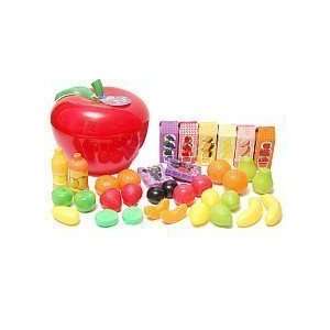   Home 35 Piece Play Food Canister, Fruit Theme   Toys R Us Exclusive