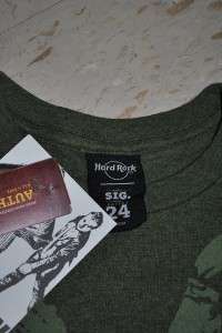 NWT Hard Rock Cafe T Shirt Green Day Honolulu Medium  