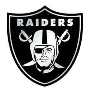  Oakland Raiders Silver Auto Emblem (Quantity of 2) Sports 
