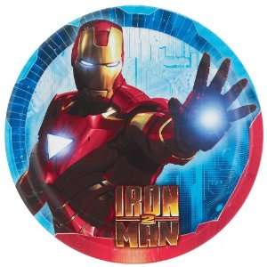  Iron Man 2 Dinner Plates
