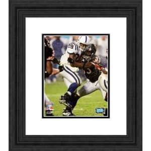  Framed Joseph Addai Indianapolis Colts Photograph Sports 