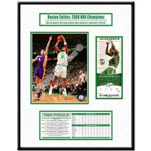  Boston Celtics 2008 NBA Finals Ticket Frame Junior 