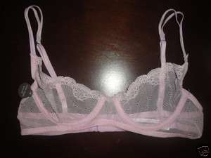   Gilligan & OMalley Sheer Lilac Lace Bra Choose Sz 32A 34A 34B or 36B